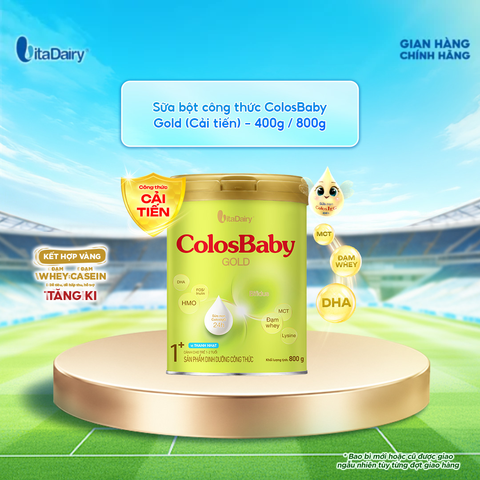  SPDD công thức ColosBaby Gold 1+ 800g (Cải tiến) 