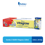  Combo 2 Sữa uống dinh dưỡng Vitagrow 110ml - VitaDairy 