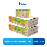  Combo 2 Sữa uống dinh dưỡng Colos DHA+ 110ml - VitaDairy 