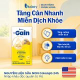  [COMBO MIX] Sữa bột Colos Gain 1+ 800g + 3 Lốc 110ml - Bổ sung dinh dưỡng, hỗ trợ tăng cân – Lon 800g 