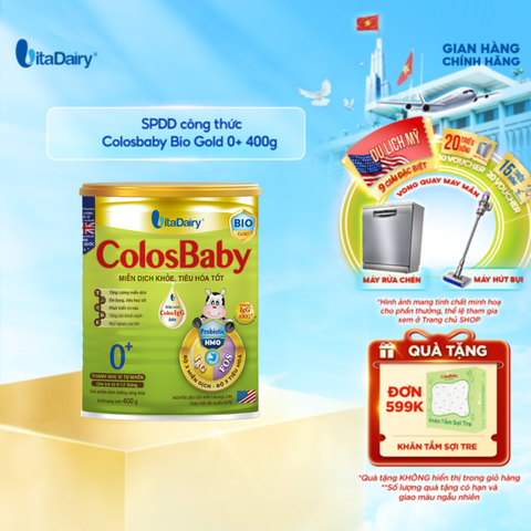  Sữa bột ColosBaby Bio Gold 0 + 400g 