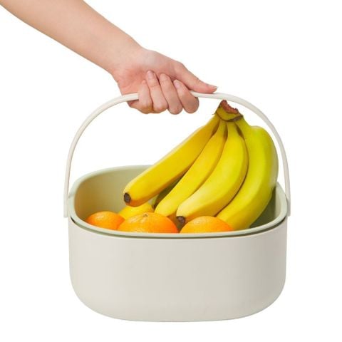  [QUÀ TẶNG KHÔNG BÁN] Bộ thau rổ có quai xách Yoko 27cm - Giá mới 