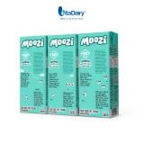  [COMBO MIX 2 THÙNG] Sữa tươi tiệt trùng Moozi ít đường + có đường 180ml - Thùng 24 hộp 