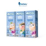  [COMBO MIX 2 THÙNG] Sữa tươi tiệt trùng Moozi ít đường + có đường 180ml - Thùng 24 hộp 