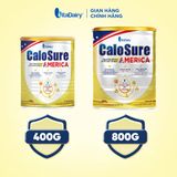  [COMBO 3 LON] Sữa bột CaloSure America vị thanh nhẹ 800g - Bổ sung năng lượng, giúp tiêu hoá khoẻ, hỗ trợ xương khớp khoẻ 