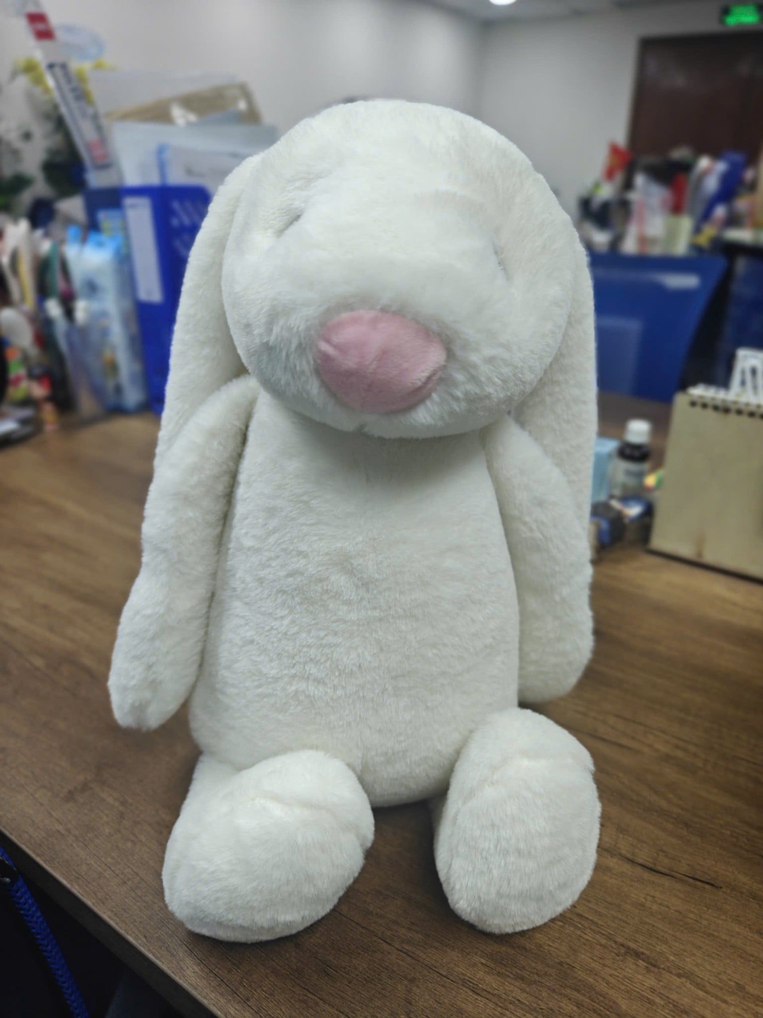  [QUÀ TẶNG KHÔNG BÁN] Thú nhồi bông thỏ tai dài_CBB Lacto 