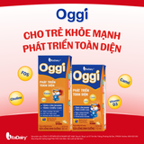  Combo 2 Sữa uống dinh dưỡng Oggi Phát triển toàn diện 180ml - Thùng 48 hộp 