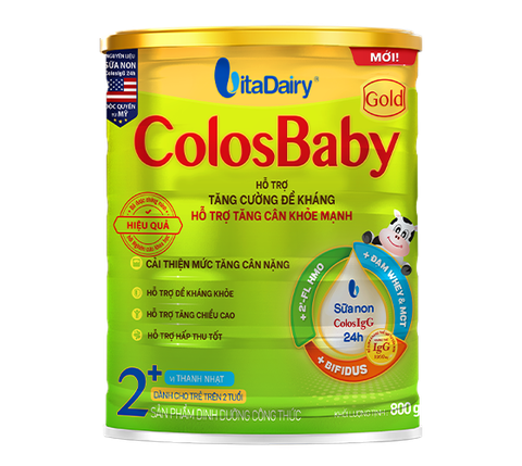  SPDD công thức Colosbaby Gold 2+ 800g (Cải tiến) 