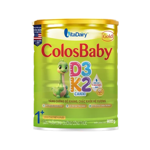  [COMBO 3 LON] SPDD công thức Colosbaby Gold D3K2 1+ 800g 