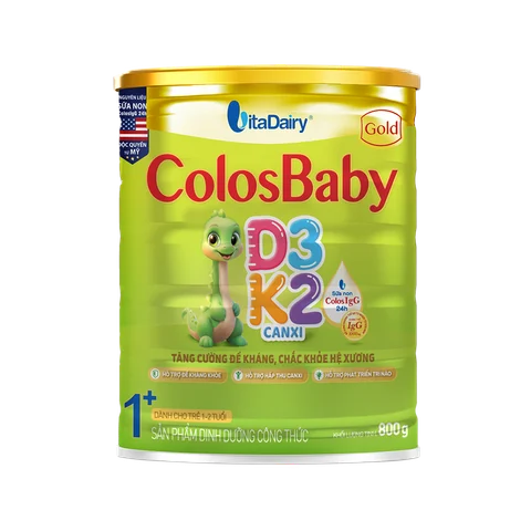  [COMBO 3 LON] SPDD công thức Colosbaby Gold D3K2 1+ 800g 