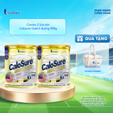  Combo 2 Sữa bột Calosure Gold ít đường 900g - Vitadairy 