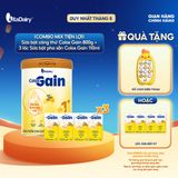  [COMBO MIX] Sữa bột Colos Gain 1+ 800g + 3 Lốc 110ml - Bổ sung dinh dưỡng, hỗ trợ tăng cân – Lon 800g 
