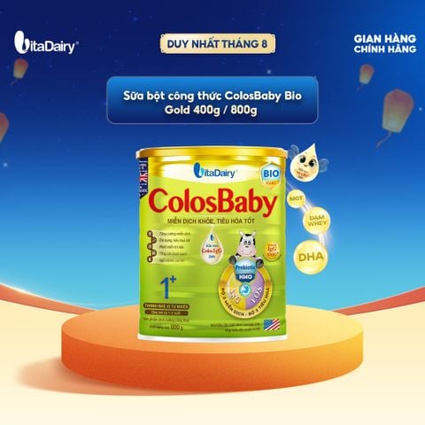  SPDD công thức ColosBaby Bio Gold 1+ - Lon 800g 