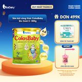  Sữa bột ColosBaby Bio Gold 2+ cho trẻ trên 2 tuổi – Hỗ trợ tiêu hoá, bổ sung dinh dưỡng – Lon 800g 