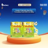  [COMBO 2 LON] SPDD công thức Colosbaby Gold D3K2 0+ 800g 