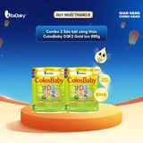  [COMBO 2 LON] SPDD công thức Colosbaby Gold D3K2 1+ 800g 