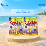  [COMBO 2 LON] Thực phẩm dùng cho chế độ ăn đặc biệt Colosbaby Gold Pedia 800g 