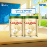  [COMBO 2 LON] Thực phẩm dùng cho chế độ ăn đặc biệt Colosbaby Gold Pedia 800g 