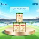  [COMBO 3 LON] Sữa bột ColosBaby Pedia Gold 3+ - Lon 800g 