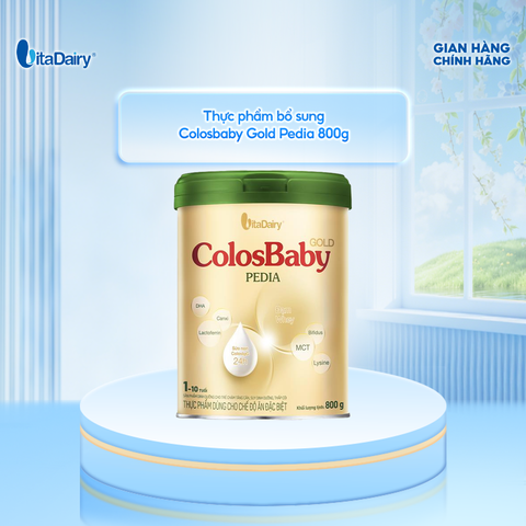  Thực phẩm dùng cho chế độ ăn đặc biệt Colosbaby Gold Pedia 800g - VitaDairy 
