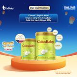  [COMBO TIẾT KIỆM 1.2KG] Sữa bột ColosBaby Gold cải tiến cho trẻ 1+ – Hỗ trợ tăng cân – Lon 400g + 800g 