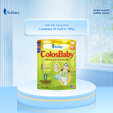  Sữa bột ColosBaby IQ Gold 0+ 800g 