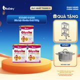  [COMBO 3 LON] Sữa bột Gluvita Gold dành cho người tiểu đường - Lon 900g 