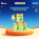  [COMBO 3 LON] Sữa bột ColosBaby Lactoferrin cho trẻ từ 0+ – Bổ sung dinh dưỡng, hỗ trợ đề kháng - Lon 800g 