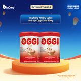  [COMBO 2 LON] Sữa bột Oggi Gold giúp bé suy dinh dưỡng, thấp còi - Hỗ trợ tăng cân nhanh, tiêu hoá tốt, ngừa táo bón - Lon 900 