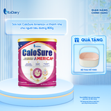  Sữa bột CaloSure America+ vị thanh nhẹ lon 800g 