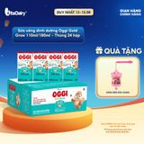  [COMBO 2 THÙNG 24 HỘP] Sữa uống dinh dưỡng Oggi Gold Grow 110ml - phát triển chiều cao, hỗ trợ hấp thu 