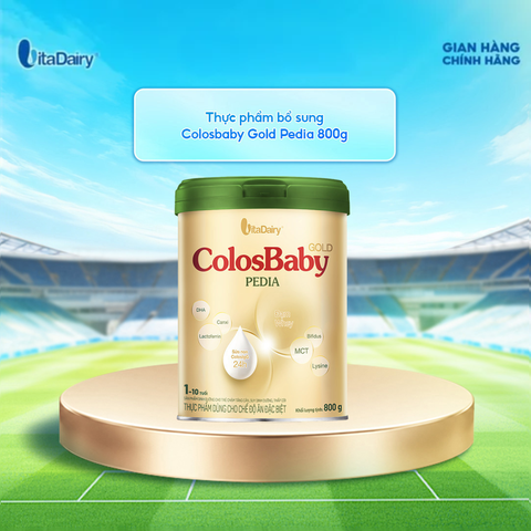  Thực phẩm dùng cho chế độ ăn đặc biệt Colosbaby Gold Pedia 800g - VitaDairy 