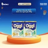  [COMBO 2 LON] Sữa bột Oggi gầy 900g, hỗ trợ dinh dưỡng cho người cần tăng cân và duy trì vóc dáng - VitaDairy 