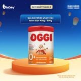  Sữa bột Oggi Phát triển toàn diện 0+ Lon 800g - Hỗ trợ bé tăng cân nhanh, tăng cường miễn dịch, phát triển thể chất toàn diện 