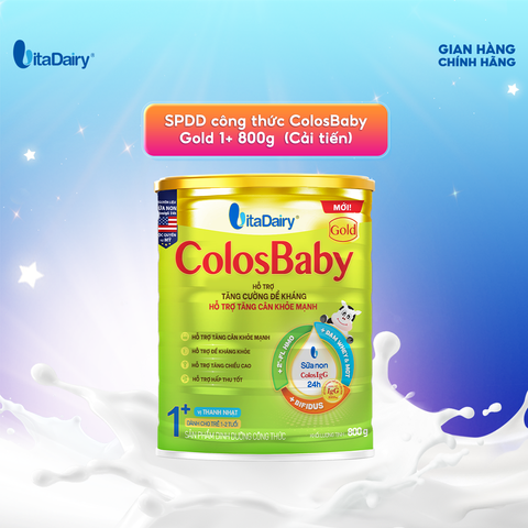  Sữa bột ColosBaby Gold 1+ 800g (Cải tiến) 