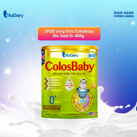  Sữa bột ColosBaby Bio Gold 0 + 800g 