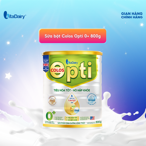  Sữa bột Colos Opti 0+ 800g 