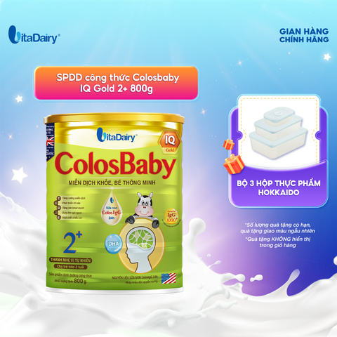  Sữa bột ColosBaby IQ Gold 2+ 800g 
