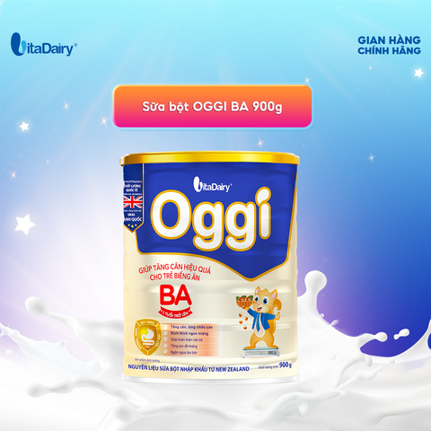  Sữa bột Oggi BA 900g 