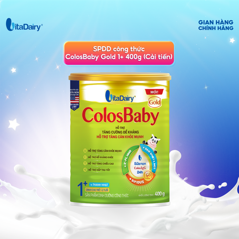  SPDD công thức ColosBaby Gold 1+ 400g - (Cải tiến) 