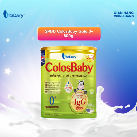  Sữa bột ColosBaby Gold 0+ 800g 