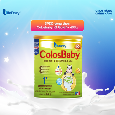  Sữa bột ColosBaby IQ Gold 1+ 400g 