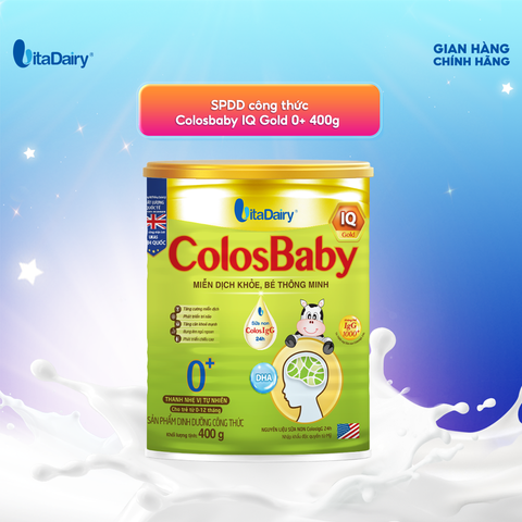  Sữa bột ColosBaby IQ Gold 0+ 400g 