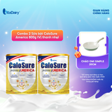  Combo 2 Sữa bột CaloSure America 800g (Vị thanh nhẹ) - VitaDairy 