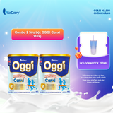  Combo 2 Sữa bột OGGI Canxi 900g, bổ sung dưỡng chất cho hệ xương vững vàng - VitaDairy 