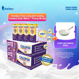  Combo 2 Sữa uống dinh dưỡng Calokid Gold 180ml - VitaDairy 