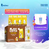  Combo 2 Thùng thức uống dinh dưỡng từ sữa Hương Cam Đào có thạch Moozi 170ml - Thùng 48 hộp 