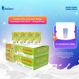  Combo 2 Sữa uống dinh dưỡng Colosbaby Gold 110ml - VitaDairy 