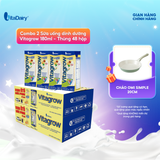  Combo 2 Sữa uống dinh dưỡng Vitagrow 180ml - VitaDairy 