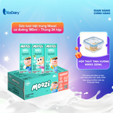  Sữa tươi tiệt trùng Moozi có đường 180ml - Thùng 24 hộp 